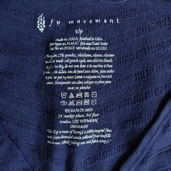 NEW $88 Free People Gone Adrift Long Sleeve Top - Picture 9 of 13